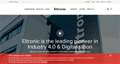 Desktop Screenshot of eltronic.dk