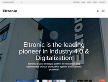Tablet Screenshot of eltronic.dk